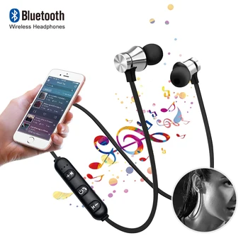 XT11 Magnētisko pievilkšanas Bluetooth Austiņas Sporta Austiņas Fone de ouvido iPhone Samsung Xiaomi Ecouteur Auriculares VS S530