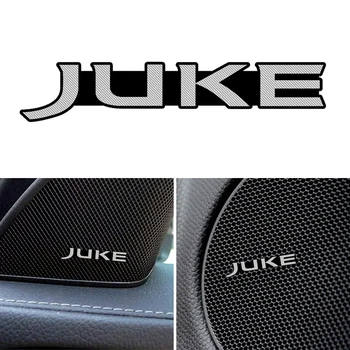 4gab Auto Auto Skaļruņu audio Nozīmīti, Uzlīmi, Apdares Decal par Nissan Juke Qashqai J11 J10 X-trail, Ņemiet vērā, Tiida Emblēmu Auto Stils