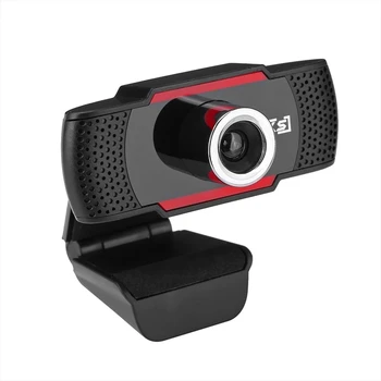HXSJ S30 720P Webcam Manuālais Fokuss Datoru, Fotokameru, iebūvēto Skaņu Absorbējošus Mikrofons Video Zvanu Web Kamera DATORU, Klēpjdatoru