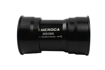 MEROCA BB386 EVO PF30 BB386 Rāmi, Lai Shi-mano 24mm - 22mm Apakšējā Stiprinājuma 68/73/86mm*46mm MTB Kalnu Velosipēds Kloķvārpstas Ass Chainwheel