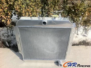 Alumīnija radiators & ventilators*2 Chevy / GM Pikaps Rokasgrāmata 1960 1961 1962 jauns