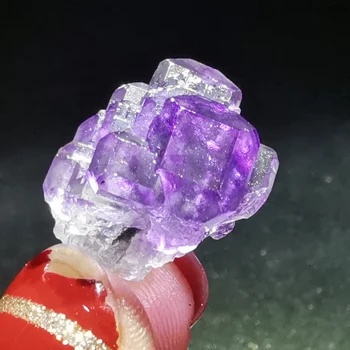 6.3 gNatural reti purple fluorite klastera minerālu paraugu akmeņu un KRISTĀLU DZIEDNIECĪBA KVARCA KRISTĀLA PĒRLE