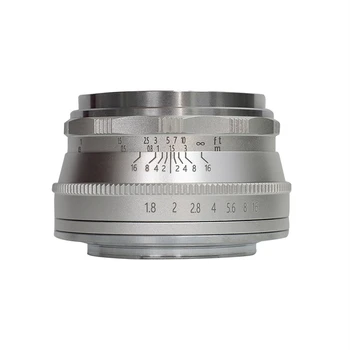 25MM F1.8 Fiksēta Fokusa Mini Objektīvs Manuālā Prime Objektīvu Canon EOSM EF-M Mount Mini Vienu Kameru