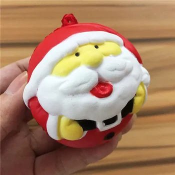 Jumbo Kawaii Squishy Lēni Pieaug Ziemassvētku Santa Claus, Sniegavīrs Pengium Tālruņa Siksniņa Kulons Rotaļlietas Somas Windows Home Rotājumi