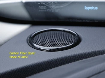 Lapetus Paneļa Stereo Skaļruņu Audio Skaņas Rāmis Gredzenu Apdare Vāciņš Melns, piemērots Mazda CX-3 CX3 2016 2017 2018 2019 ABS
