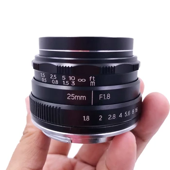 NEWYI 25mm F/1.8 Manuālais Fokuss MF Ministru Objektīvs Nikon Z Mount Kameru