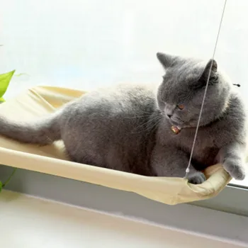 Mīksto Kaķu Guļamtīkls Logu Šūpuļtīkli Suņu 15KG Kaķis Droši Karājas Plaukts Sēdekli Gultas attiecas Spilvena Kaķu Nams
