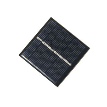 0.42 W 3 V 140MA Epoksīda Mini Saules Panelis, Saules baterijas, DIY Saules Eksperimentu Saules Moudle Izglītības 54*54*3MM 100gab/daudz
