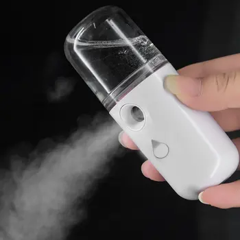 Nano Sejas Smidzinātājs Mitrināšanu Instrumentu Mini USB Portatīvo Uzlādējams Rokas Sejas Steamer Beauty Mitrinošs gaisa mitrinātāju