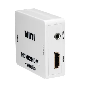 HDMI2HDMI + Audio HDMI, HDMI Video Converter Sadalītāja Ciparu Analogais Adapteris nav spēka HDMI ir saderīga ar HDMI 1.3 adapteri