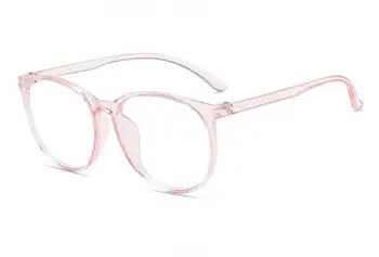 Datoru Zilā Gaisma Brilles Sievietēm, Vīriešiem TR90 Melnie Rāmji, Brilles Vintage Lielgabarīta Optiskais Skaidrs, Tuvredzība Rāmis Unisex