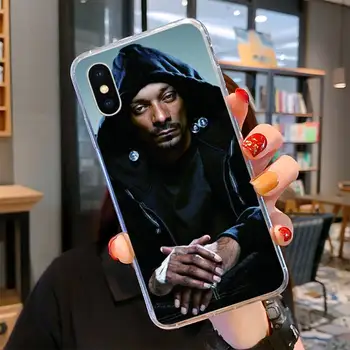 Amerikāņu Reperis Snoop Dogg Telefonu Gadījumā Samsung S10 S10lite 2019 S9 S9plus S7 S8 Pārredzamu Gadījumos