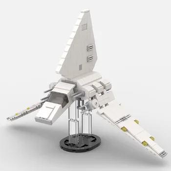 Star Space Mini Imperial-ShuttleING KM Celtniecības Bloki, Ķieģeļi Radošo Zvaigžņu Serie Wars Kolekcijas Rotaļlietas Modeļa Dāvanas Kolekcija