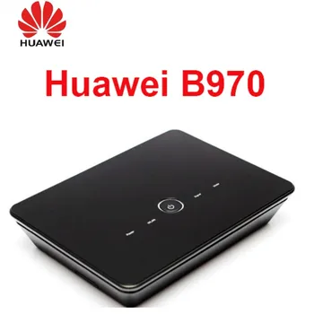 DAUDZ 10pcs Atbloķēt Huawei B970 3G bezvadu Maršrutētāju, Vārteju, HSDPA, WIFI maršrutētāju Ar SIM Kartes Slots, 4 LAN ports