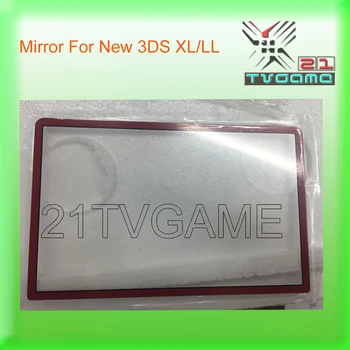 Bezmaksas Piegāde Nomaiņa Rāmi Spogulis Jauno 3DS LL Spēle Remonts Daļa Rāmja Augšējā Virsma Stikla Jaunu 3DS XL Mājokļu