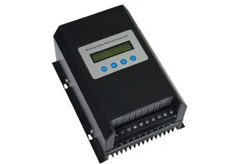500W 24V PWM Vēja Ģenerators Kontrolieris RS232 Komunikācijas LCD Displejs Bezmaksas Programmatūru, Monitors, Vēja Maksas Kontrolieris