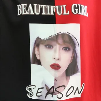 Jauno cepuri sieviete drukāt pulovers Harajuku Sieviešu Weatershirt pavasarī un rudenī meitene cute plus lieluma gadījuma elegants sieviešu Tops