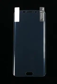 2 Gabali, Priekšā 3D Pilnībā Segtu Screen Protector for Samsung S6 S7 Malas plus Soft Izliektas HD Skaidrs, Aizsardzības Ekrāna Aizsargs Filmu