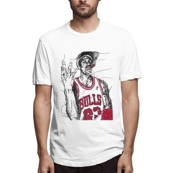 Basketbola Cienītājs T Krekls Vasaras Gadījuma Elpojošs T-Veida Dizains, T-Kreklu Cilvēks Kokvilnas Vasaras Vīriešu T Krekls Īstermiņa Piedurknēm Topi Tee