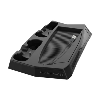 SONY Playstation PS5 Vertikālā Statīva Dzesēšanas Ventilatoru Dual Kontrolieris Lādētāju Konsoles Uzlādes Staciju Fan Cooler