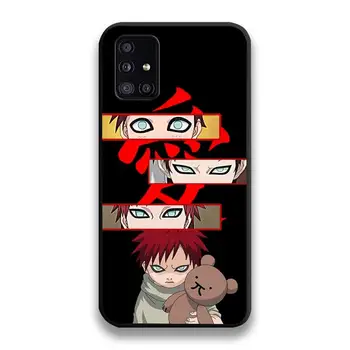 Japānas Anime Naruto Gaara Telefonu Gadījumā Samsung Galaxy A21S A01 A11 A31 A81 A10 A20E A30 A40 A50 A70 A80 A71 A51
