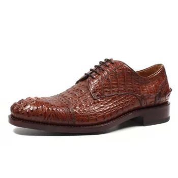 Jiangxinduyun jaunu augstas kvalitātes Vīriešu kleitu kurpes taisnība, krokodila ādas biznesa rokasgrāmatu, vīriešu formālu kurpes vīriešu Ādas kurpes