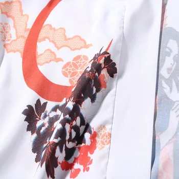 Vīriešu haori Japāņu samuraju apģērbs tradicionālā Japāņu apģērbs Unisex Kimono jaka sievietēm Japāņu obi vīriešu yukata