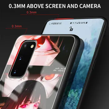 Traks Uztraukums Rūdīts Stikls Telefonu Gadījumā Samsung S21 Ultra S20 FE 5G S10 Lite S8 S9 Plus S7 Malas Aizmugurējo Vāciņu Coque Shell