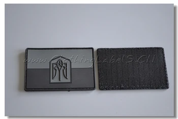 Pasūtījuma PVC etiķetes plāksteri 3D PVC etiķetes apģērba, somas, 3D soft plankumi