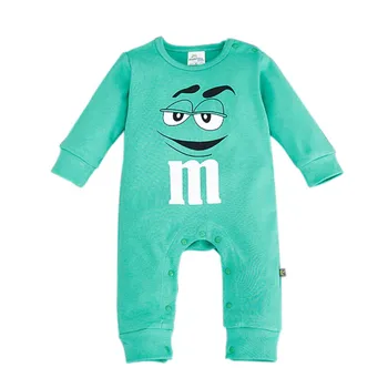 Līdz 2018. gada Rudenī Gab./komplekts Toddler Zīdaiņiem Jaundzimušo Bērnu Zēni Meitenes Romper Jumpsuit Apģērbs Apģērbs