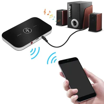 Bluetooth5.0 Raidītājs Uztvērējs Integrēts Bezvadu Audio Adapteri PC TV Austiņas MP3 Auto 2In1 RCA UN 3,5 MM AUX Jack Adapteri