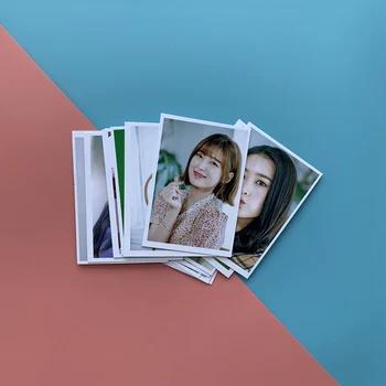 16Pcs/Set OH MY GIRL Jauno Sezonu Albumu Crystal Kartes Uzlīmes Photocard Autobusu Kārtis Uzlīmes