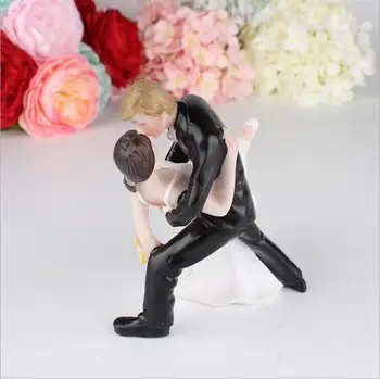 Kāzu favor un apdares--Tango deju pāris statuetes kāzu kūka toppers kāzu dod priekšroku Bezmaksas piegāde