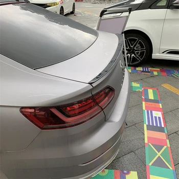 Par CC Arteon Spoilers 2019 Volkswagen Arteon CC Spoilers ABS plastmasas Materiāla Automašīnas Aizmugurējo Spārnu Krāsu Aizmugurējais Spoileris