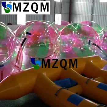 MZQM Bezmaksas piegāde Ražotājs PVC Piepūšamās Ūdens Bumbu Populārs Ūdens Pastaigu Bumbu Pieaugušo Ūdens bumba