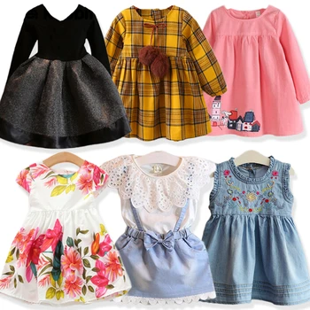 Meitene Melnā Princese Kleita 2019 Rudens 2019 Bērnu Apģērbu Kleitu Par Meitenēm, Bērniem, Drēbes 2-7 Gadus Veci Puse Kleita
