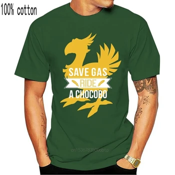 Saglabāt Gāzes Braukt Chocobo T-krekls Vīriešiem Dropshipping Vasaras Īsām Piedurknēm Kokvilnas Plus Lieluma Pasūtījuma Komanda Tee 4XL 5XL 6XL