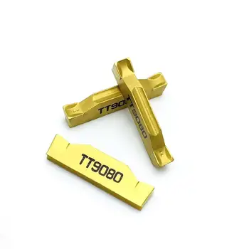 Augstas kvalitātes gropējums ielikt TDC3 TT9080 pagrieziena ielikt taegutec atdalīšanas un gropējums karbīda virpas, detaļu rīku TDC3