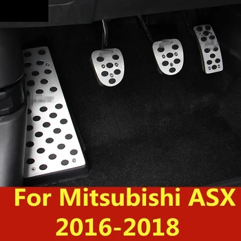 Auto stils pārsegs kājām, Gāze/benzīns/eļļa, Bremžu Atpūtas lampas apdares Pedāli Interjera dekorēšana Piederumi Mitsubishi ASX 2016-2018