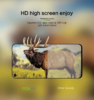 2.5 D 9H Ekrāna Aizsargs, Rūdīta Stikla Huawei Honor Skatu 20 Mofi krāsu stikla filmu Par Huawei Honor V20 Aizsardzības plēves