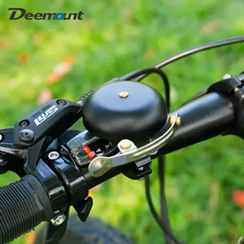 Deemount 55mm Retro Velosipēdu Misiņa Gredzens Anodēta Bell Riteņbraukšana Audio Brīdinājums, Kraukšķīgus Skaņu MTB Road Bike-Zvans pa Kreisi, pa Labi Rokas 85.g