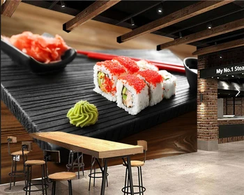 Seafoods Suši Rīsi Kaviāra Pārtikas foto tapetes papel de parede,dzīvojamā istaba, ēdamistaba, virtuve, restorāns, bārs, suši veikalā sienas