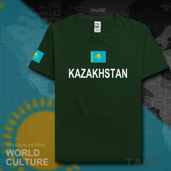 Kazahstāna vīriešu t krekls 2017 jersey tauta kokvilnas t-krekls tikšanās fitnesa kazahstānas sporta zāles apģērbu tees valsts karoga KZ Kazakhstani