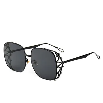 Ir 2021. Vintage Kvadrātveida Dimanta Saulesbrilles Sieviešu Modes Kristāla Luksusa, Saules Brilles Sieviešu Personības Klasiskās Brilles UV400 Unisex