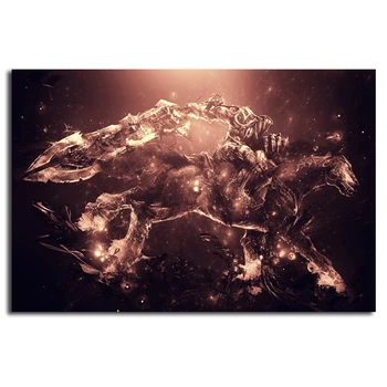 Darksiders Zirgu Tapetes HD Sienas Mākslas Audekla Plakāta Un Drukāt Audekls Krāsošana Dekoratīvie Attēlu Guļamistaba Mūsdienu Mājas Dekoru
