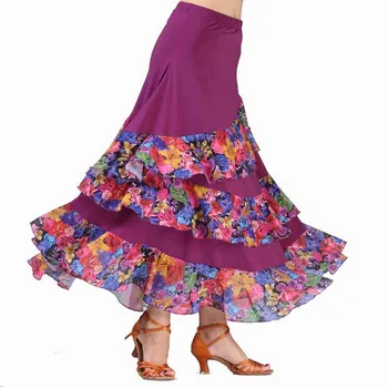 4 krāsas balles deju konkurss kleitas, balles valsis standarta deju kleita mūsdienu latīņamerikas deju kleitu, tango, fokstrots 90CM