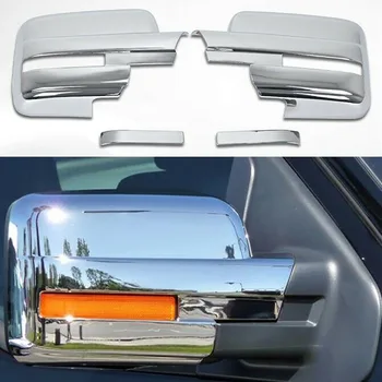 2pcsElectroplating Pilna Spogulis Attiecas Pārklājums Ar Pagrieziena Signāla Izgriezums Atpakaļskata Spogulī, Automobiļu Modifikāciju Labojums Par Ford F-150