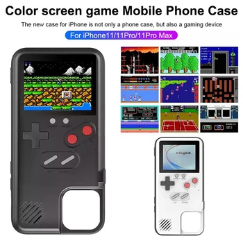 Krāsu Ekrāns Spēli Mašīna Mobilā Telefona Apvalks Rokas Spēle Telefonu Gadījumā Retro 3D Lietā 36 Spēles, Tālruņa Vāciņu Jaunas