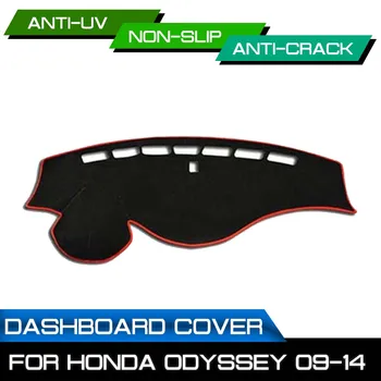 Automašīnas Paneļa Paklājiņš Anti-dirty neslīdoša Honda Odyssey 2009 2010 2011 2012. -. Gadam Domuzīme Aptver Mat UV Aizsardzība Ēnā Uzlīme