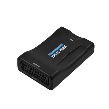 HDMI, SCART Composite Video Pārveidotājs o Adapteri ar USB Kabeli SKY TV